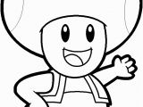 Super Mario Brothers toad Coloring Pages toad From Mario Bros Coloring Page