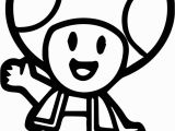 Super Mario Brothers toad Coloring Pages toad Mario Drawing at Getdrawings