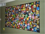 Super Mario Wall Mural Lego Wall Mural is Full Of Gaming Icons