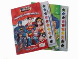 Superman Coloring Book for Sale Hot Sale Children Diy Colouring Painting Book with Dyestuff