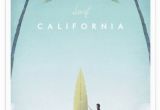 Surfing Wall Murals Posters California as Premium Poster by Henry Rivers