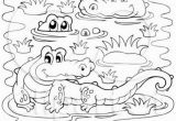 Swamp Animals Coloring Pages Lovely Crocodile Coloring Pages Coloring Pages