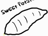 Sweet Potato Coloring Page Sweet Potato Coloring Page & Coloring Book