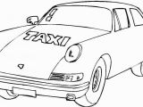Taxi Coloring Page Taxi Coloring Page