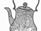 Tea Kettle Coloring Page 467 Best Coffee Tea Coloring Pages for Adults Images On Pinterest