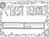 Teacher Appreciation Coloring Pages Printable Best Teacher Coloring Pages Printable Page – Posterist