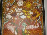 Terracotta Wall Murals Kerala Shiva Sakthi Indian Art Kerala Mural Paintings