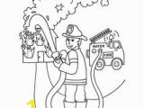 Thank You Firefighters Coloring Page 7 Best Thank You Cards Images