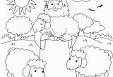 The Good Shepherd Coloring Page Sheep and Shepherd Coloring Page 2603