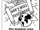 The Lord S Prayer Coloring Pages Printable the Lords Prayer Coloring Page 2 God & Bible