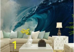 The Perfect Wave Wall Mural Custom Home Decor Wall Murals Papel De Parede Ocean Waves Photo Wallpaper Mural for Living Room Bedroom Tv sofa Background Decal
