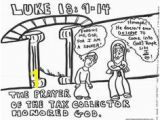 The Pharisee and the Tax Collector Coloring Page 48 Best Sunday School Images On Pinterest