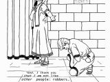The Pharisee and the Tax Collector Coloring Page Matthew the Tax Collector Coloring Page Best Image Coloring