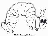 The Very Hungry Caterpillar Coloring Page Hungry Caterpillar Drawing at Getdrawings