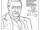 Theodore Roosevelt Coloring Page Coloring Books