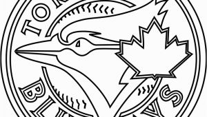 Toronto Blue Jays Coloring Pages Printable toronto Blue Jays Logo Coloring Page Free Mlb Coloring