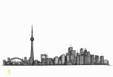 Toronto Skyline Wall Mural toronto Skyline