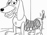 Toy Story Barbie Coloring Pages Slinky Dog Coloring Page
