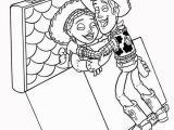 Toy Story Coloring Pages Printable Woody and Jessie
