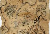 Treasure Map Wall Mural Pirate Treasure Map