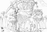 Tree House Coloring Pages Tree House Coloring Pages Lovely Houses Coloring Coloring Pages