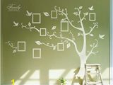Tree Wall Mural with Picture Frames Huge White Frame Wall Stickers Memory Tree Wall Decals Decor Vine Branch Removable Pvc Stickers Murals