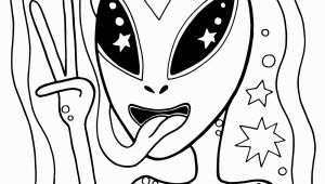 Trippy Alien Coloring Pages for Adults Coloring Pages