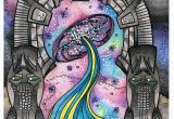 Trippy Coolest Coloring Page Woah Trippy and Beautiful Finished Portal Coloring From