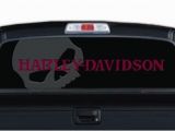 Truck Window Murals Truck Window Decals Harley Davidson