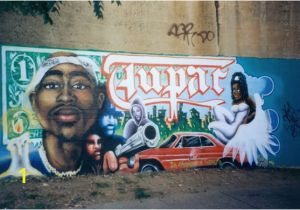 Tupac Wall Mural Lady Pink Tupac Mural 2000 Inspiration