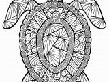 Turtle Coloring Pages for Adults Animal Coloring Pages for Adults Lovely Awesome Advanced Animal