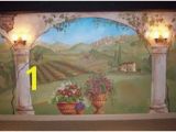 Tuscan Wall Mural Kit 66 Best Italian Mural Elements Images