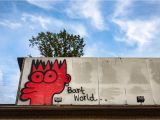 Twin Walls Mural Company Bart Simpson is Taking Over Wall Space In Winston Salem