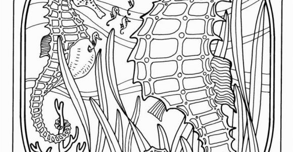 Under the Sea Coloring Pages Printable Coloring Pages Exquisite Ocean Coloring Pages for Adults