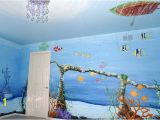 Underwater Mural Ideas Underwater Baby Nursery Mural Underwater Murals Pinterest