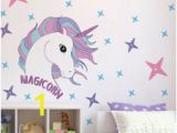 Unicorn Wall Mural Ebay Sky Sun Cloud Kids Bedroom Wall Sticker Nursery Wall Decal
