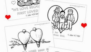 Valentine Coloring Pages for Sunday School Christian Valentine S Day Coloring Pages