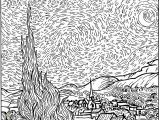 Van Gogh Coloring Pages for Kids Vincent Van Gogh for Children Vincent Van Gogh Kids