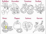 Vegetable Garden Coloring Pages Printable Ve Ables Salad Coloring and Crafting Salade De Legumes