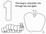 Very Hungry Caterpillar Book Coloring Pages Very Hungry Caterpillar Coloring Pages Free Download Caterpillar