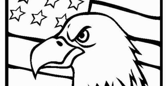 Veterans Day Coloring Pages American Eagle and Us Flag Veterans Day Coloring Page