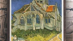 Vincent Van Gogh Wall Murals Vincent Van Gogh the Church at Auvers Oil Painting