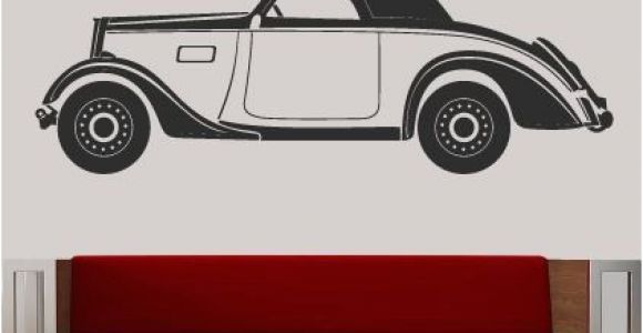 Vintage Car Wall Murals Vintage Classic Car Wall Sticker Decal