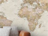 Vintage Map Wall Mural the Range Includes Historic World Maps that Depict the World