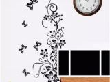Wall and Mural Stencils Stickers Home Wall Sticker Flowers and Vine Mural Decal Art Stikers Wall Stickers for Adults Wall Stickers for Baby Room From Cnshoppingmall06 $4 85