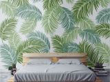 Wall and Mural Stencils Tropical Palm Leaf Stencil Wall Papers