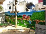 Wall Mural Artists In Hyderabad Play School Wall Paintings Picture Play School Wall Painting