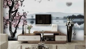 Wall Mural Behind Tv Use Super Size Walls Murals to Reduce the Presence Of