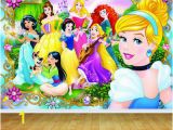 Wall Mural Disney Princess Disney Princess Backdrop Wall Art Mural Wall Paper Self Adhesive Vinyl V2