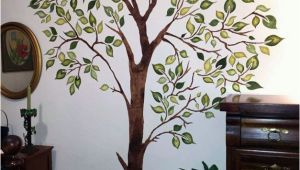 Wall Mural Stencils Tree Leafy Tree Stencil Walltowallstencils